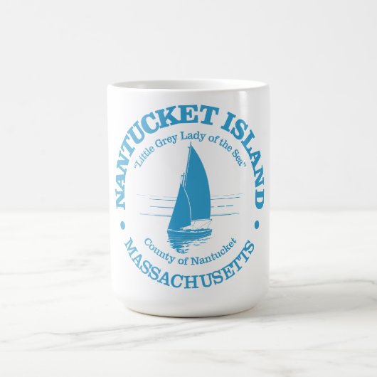 Nantucket (Segelboot) Kaffeetasse (Mittel)