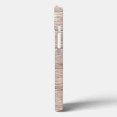 Nantucket Silhouette-rustikaler hölzerner Blick Case-Mate iPhone Hülle (Rückseite / Links)