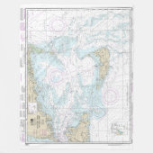 Nantucket Sound and Approaches Nautical Chart 1323 Fleecedecke (Vorderseite)