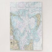 Nantucket Sound and Approaches Nautical Chart 1323 Puzzle (Vertikal)