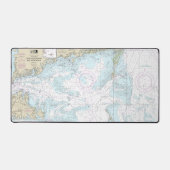 Nantucket Sound and Approaches Nautical Chart 1323 Schreibtischunterlage (Vorderseite)