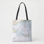Nantucket Sound and Approaches Nautical Chart 1323 Tasche (Vorderseite)