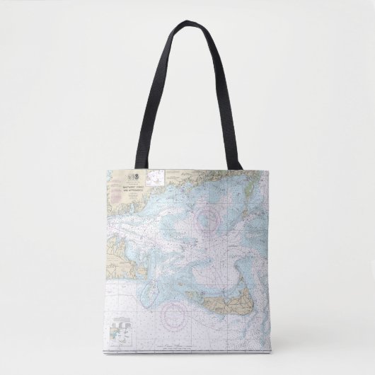 Nantucket Sound and Approaches Nautical Chart 1323 Tasche (Vorderseite)