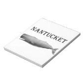 Nantucket Sperm Whale Notizblock (Rotiert)