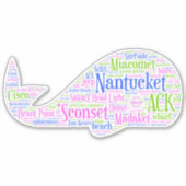 Nantucket Sticker (Vorderseite)
