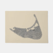 Nantucket Tür-Matte Fußmatte (Vorderseite)