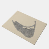 Nantucket Tür-Matte Fußmatte (Schrägansicht)