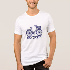 Nantucket Vintage Fahrrad Cape Cod Massachusetts Tri-Blend Shirt