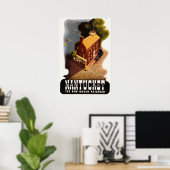 Nantucket Vintage Travel Poster (Heimbüro)