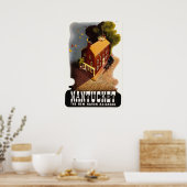 Nantucket Vintage Travel Poster (Küche)