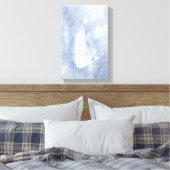 Nantucket Watercolor-Leinwand Leinwanddruck (Insitu (Schlafzimmer))