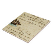 Nantucket Whaling Ship Log 1841 Fliese (Seite)