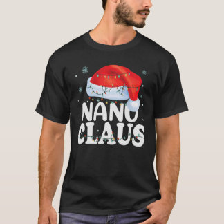 Nanu Claus Xmas Familie Matching Funny Oma Chri T-Shirt