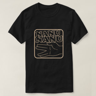 Nanu Nanu 70er Retro Pop Culture Graphic T-Shirt