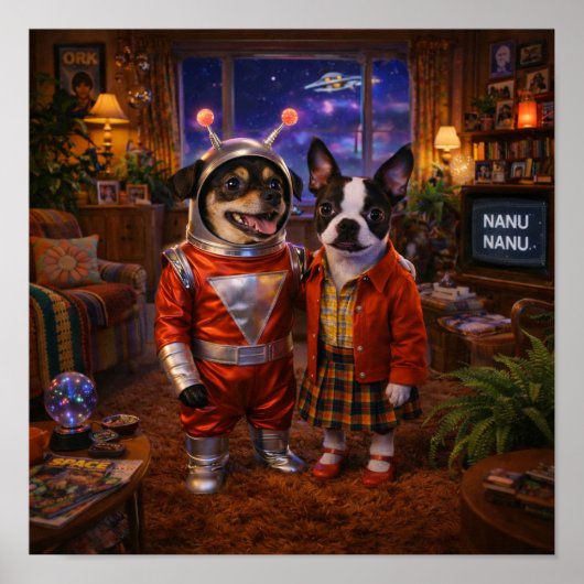 "Nanu Nanu!" Poster (Vorne)