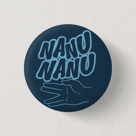 Nanu Nanu Retro Flair Knopf Button (Vorderseite)