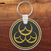 Naoe Clan Kamon Schlüsselanhänger (Vorderseite)