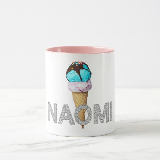 Naomi Eiscreme-Tasse Tasse (Zentrum)