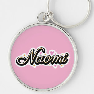 Naomi Name niedliches Design Schlüsselanhänger