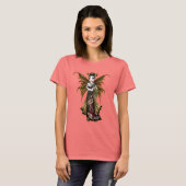 "Naomi" Oriental Fairy Art Dragon Tattoo Shirt (Vorne ganz)