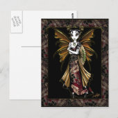 "Naomi" Oriental Fairy Postcard Postkarte (Vorne/Hinten)