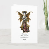 "Naomi" orientalische feenhafte Karte (Rückseite)