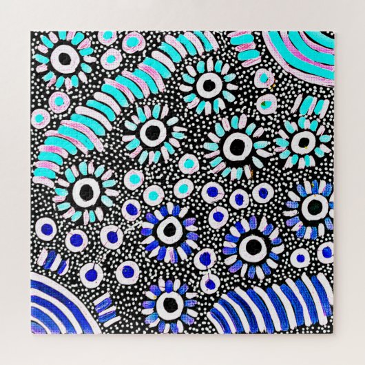 Naomi Price Australian Aborigine Artist Puzzle (Horizontal)