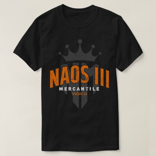 NAOS III Mercantile T-Shirt (Design vorne)