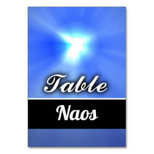Naos Tischnummer