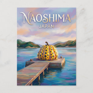 Naoshima Japan -> Naoshima Japan bleibt gleich, da Postkarte