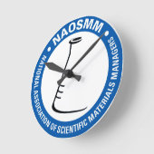 NAOSMM-Wall-Uhr Runde Wanduhr (Winkel)