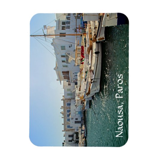 Naousa Paros Greece Magnet (Vertikal)