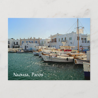 Naousa Paros Griechenland Postkarte