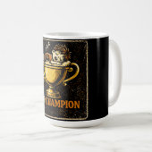 Nap Champion – Elite Sleeping Humor Pride Kaffeetasse (VorderseiteRechts)