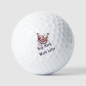 Nap Hard Sloth Golfball (Vorderseite)