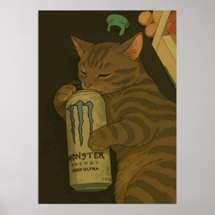 Nap-Katze-Memes  Poster