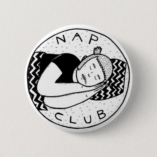 Nap Klub Stift Button (Vorderseite)