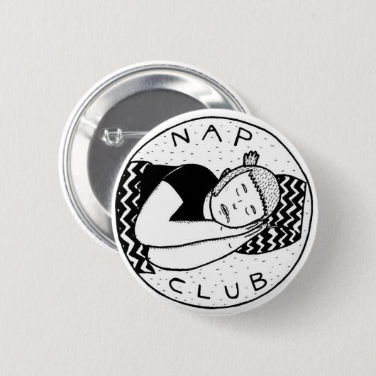 Nap Klub Stift Button (Vorne & Hinten)