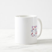 Nap-Modus-Tasse | Sleepy Kitty Vibes Kaffeetasse (VorderseiteRechts)