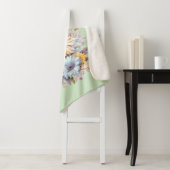 Nap time happy hour flowers green sherpadecke (Beispiel)