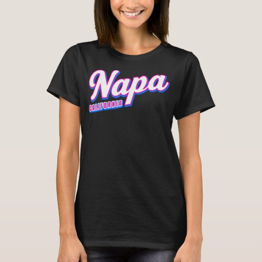 Napa CA T-Shirt (Vorderseite)
