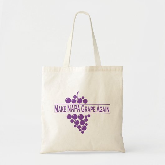 Napa Grape wieder herstellen Tragetasche (Vorne)