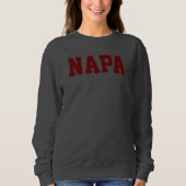 Napa - Grau Sweatshirt (Vorderseite)