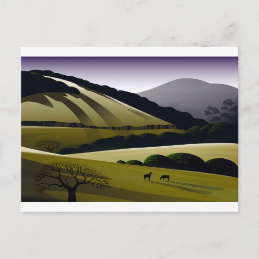 Napa Hills Postkarte (Vorderseite)