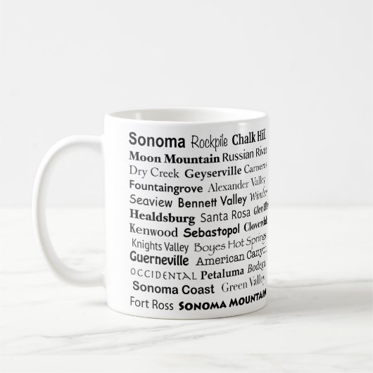 Napa & Sonoma Kaffeetasse (Links)