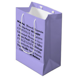 Napa Sonoma Weinbeutel Mittlere Geschenktüte