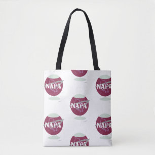 Napa Space Style Wine Glass Agency Muster Tasche