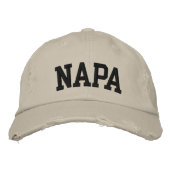 Napa-Stickerhut Bestickte Kappe (Vorderseite)