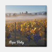 Napa Tal California Weinkeller Magnet (Vorne)