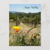 Napa-Tal-Frühling Postkarte (Vorderseite)